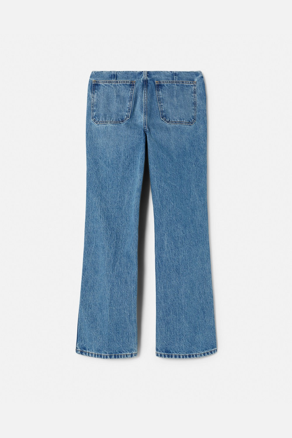 Jean Button Front Crop Boot - Riot