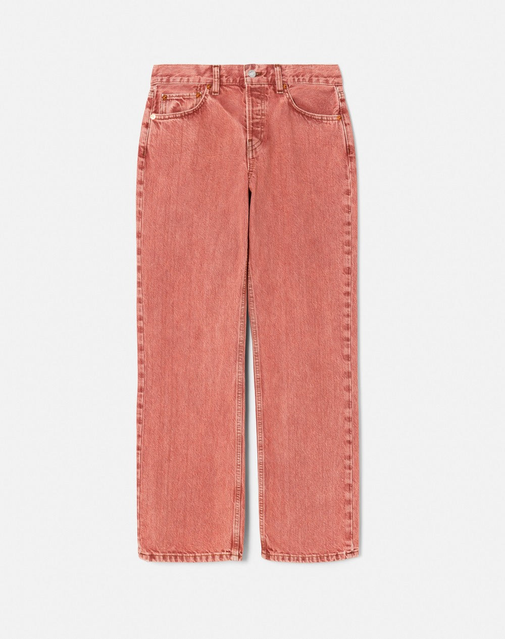 Jean Easy Straight Crop - Red Rock