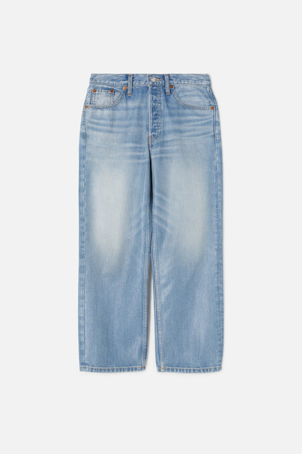 Jean Loose Crop - Transparent