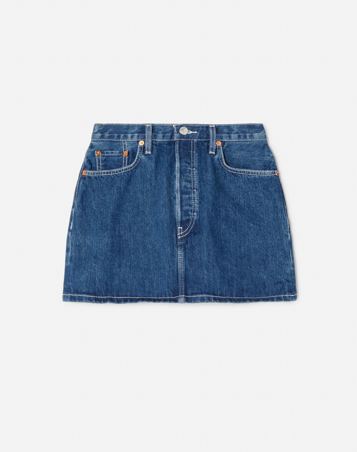 Jupe 90S Mini - Iron Blue
