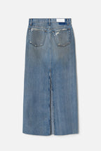 Jupe Split Back Denim Maxi - Trail Rider