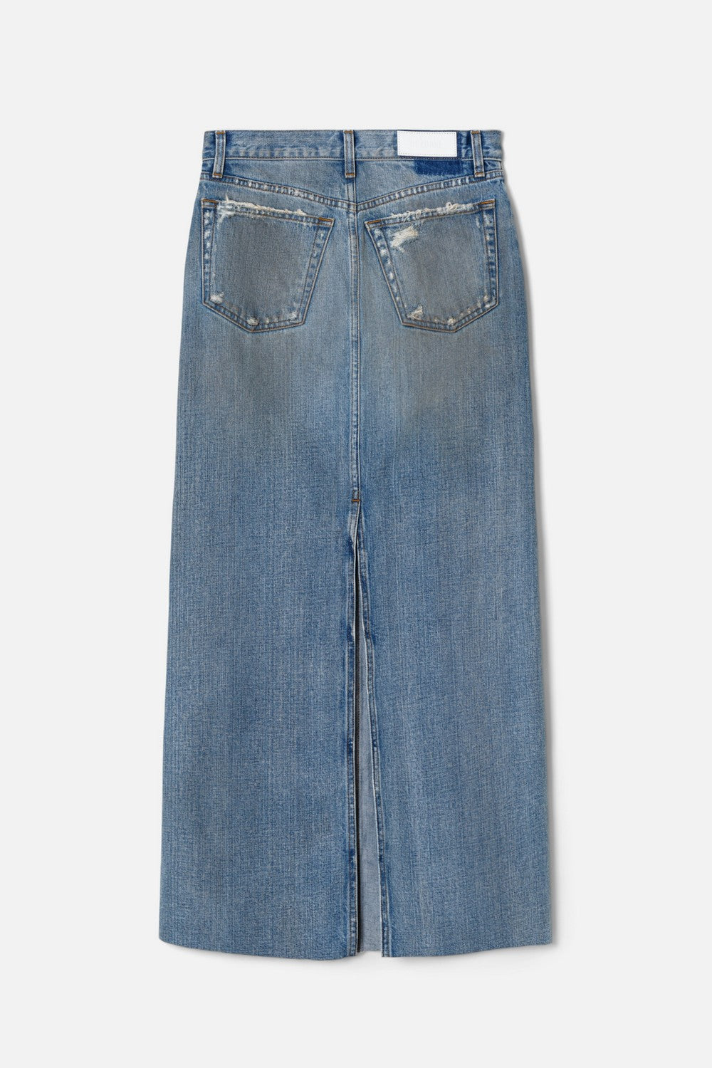 Jupe Split Back Denim Maxi - Trail Rider