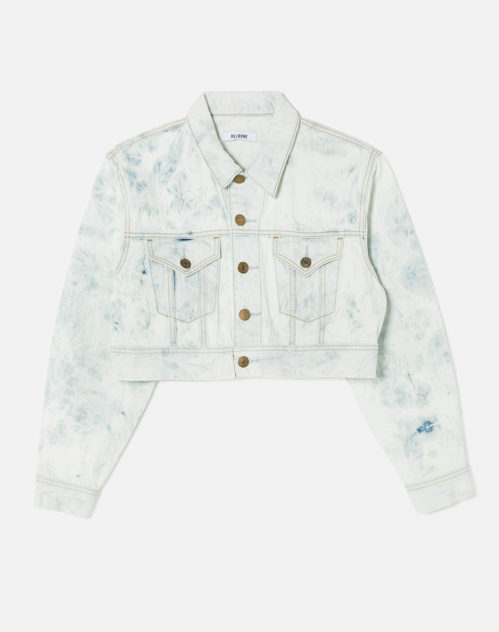 Veste Cropped Denim - Sunbleach