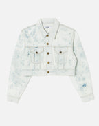 Veste Cropped Denim - Sunbleach