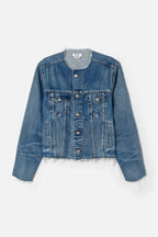 Veste Cutoff Trucker - Mid Fade