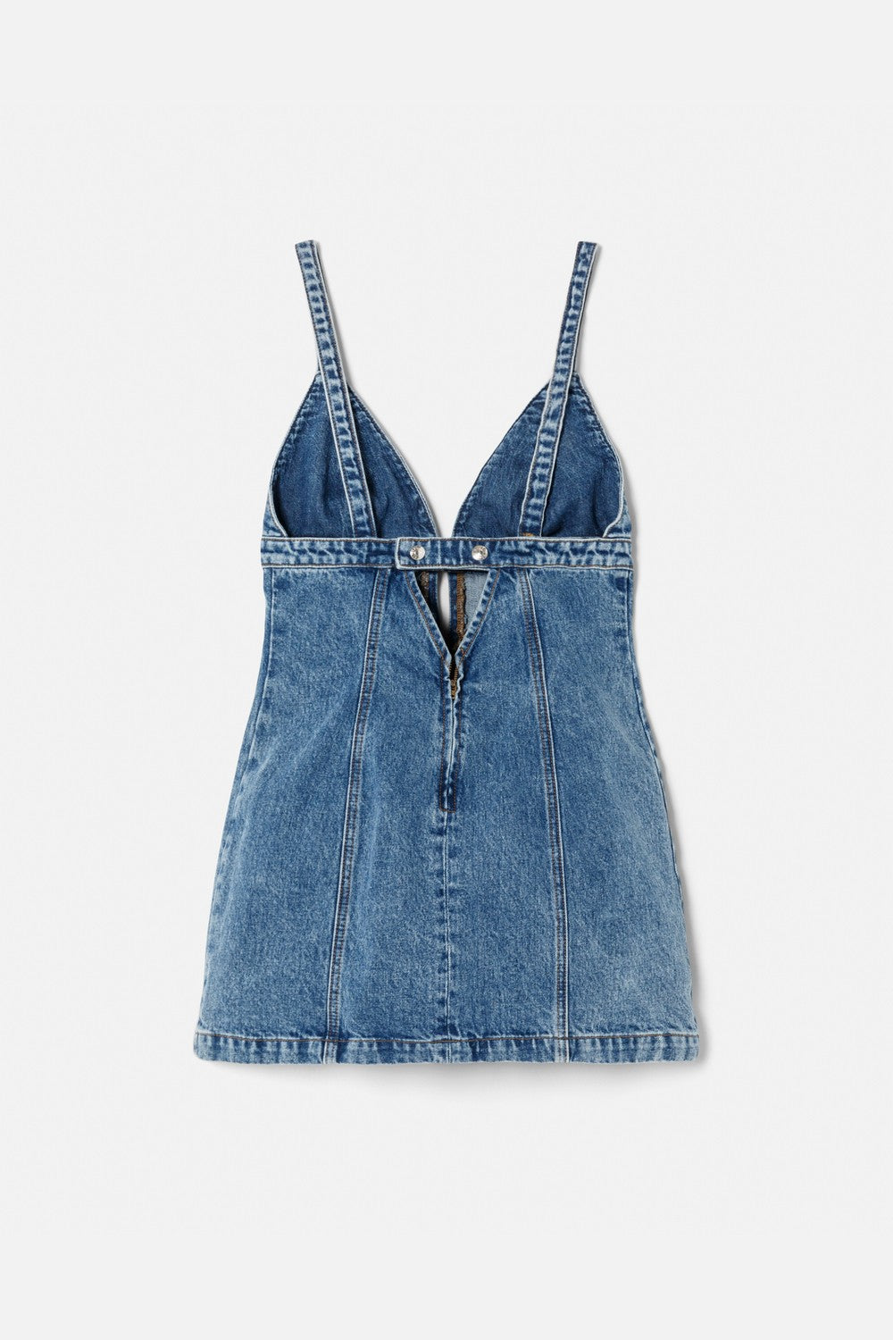 Robe Seamed Shift - Acid Blue