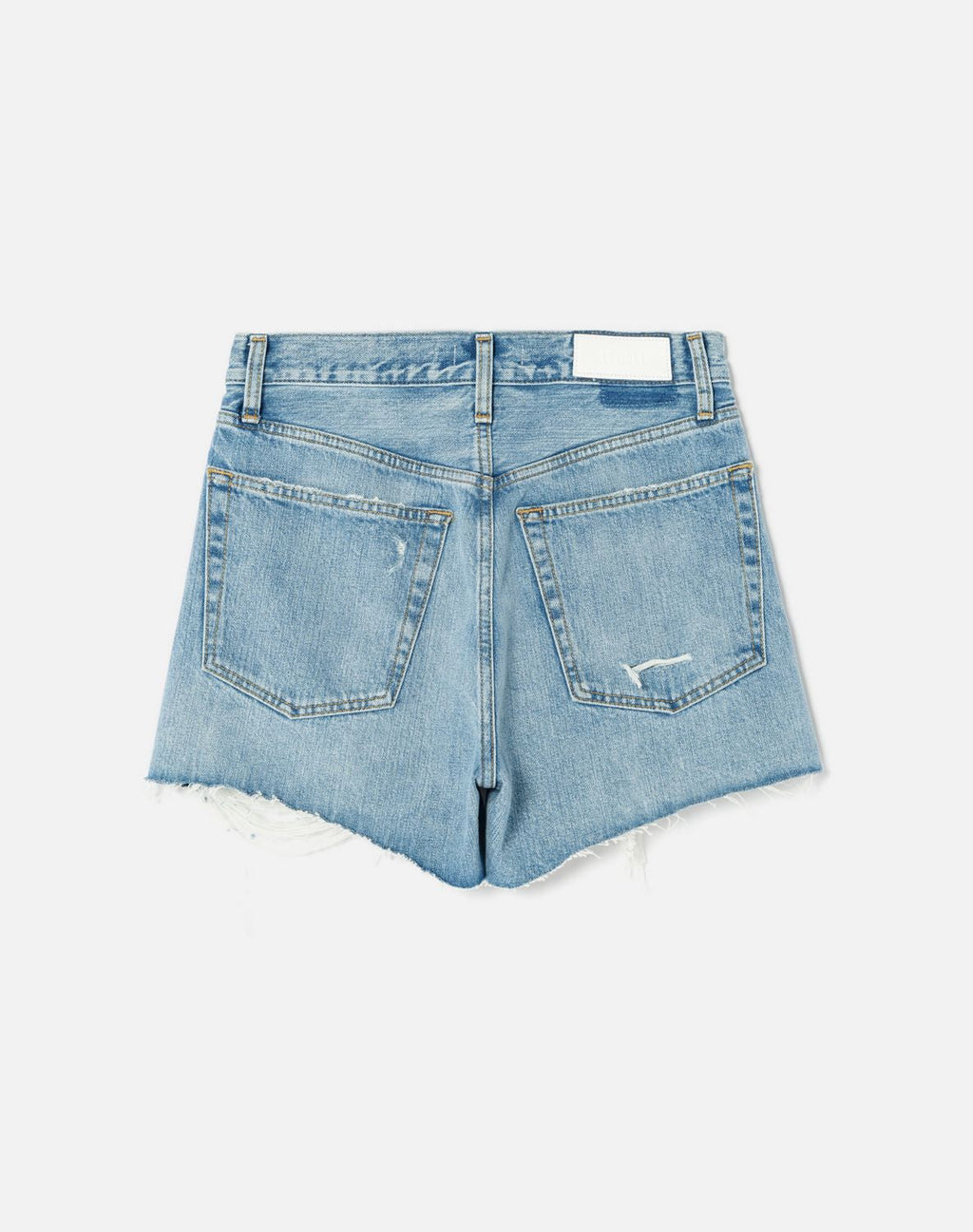 Short 90S Low Slung - Aged Indigo Destroy