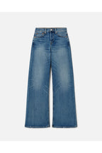 Jean Mid Rise Wide Leg - Blasted