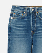 Jean 90S High Rise Ankle Crop - Cadet Indigo