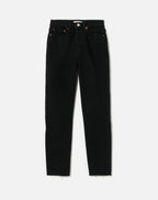 Jean 90S High Rise Ankle Crop - Jet Blue Black