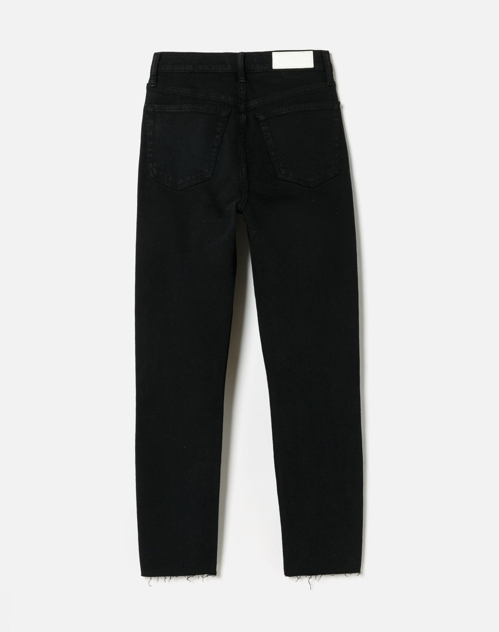 Jean 90S High Rise Ankle Crop - Jet Blue Black