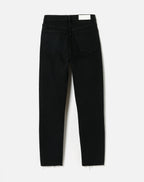 Jean 90S High Rise Ankle Crop - Jet Blue Black