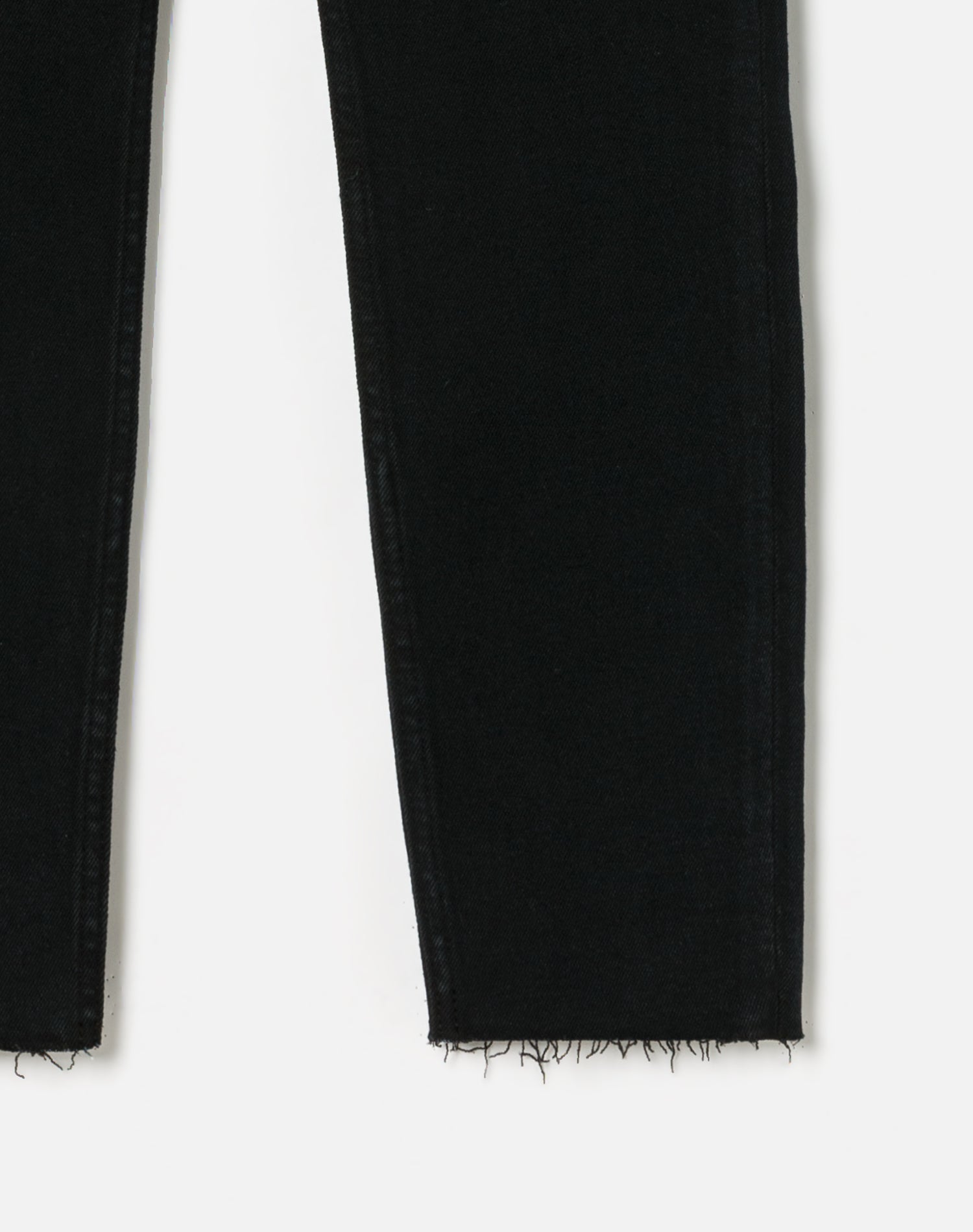 Jean 90S High Rise Ankle Crop - Jet Blue Black