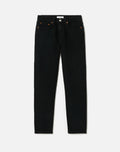 Jean 90S Mid Rise Ankle Crop - Jet Blue Black