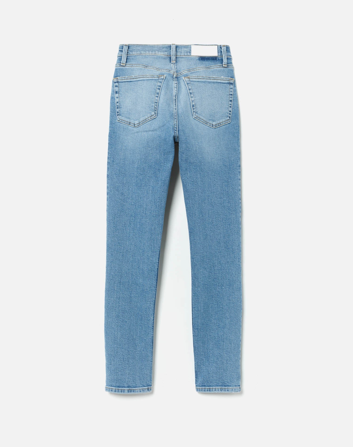 Jean 90S High Rise Ankle Crop - Light Stone