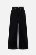 Jean 70S Ultra High Rise Wide Leg - Black Stone