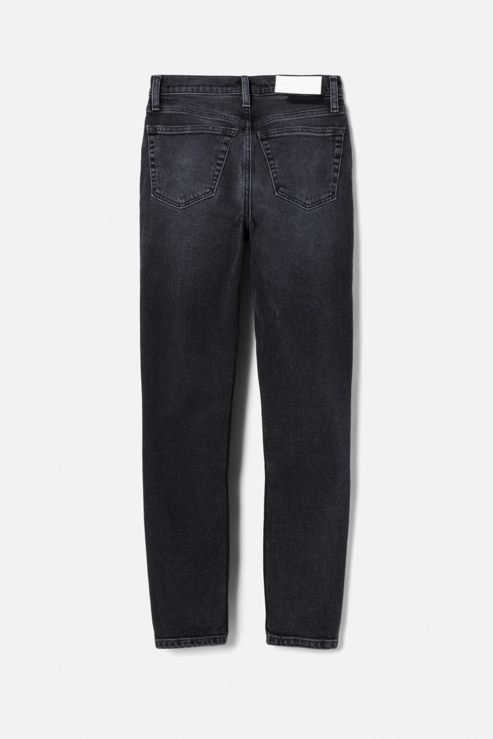 Jean 90S High Rise Ankle Crop - Washed Noir