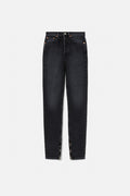 Jean Super High Drainpipe - Washed Noir
