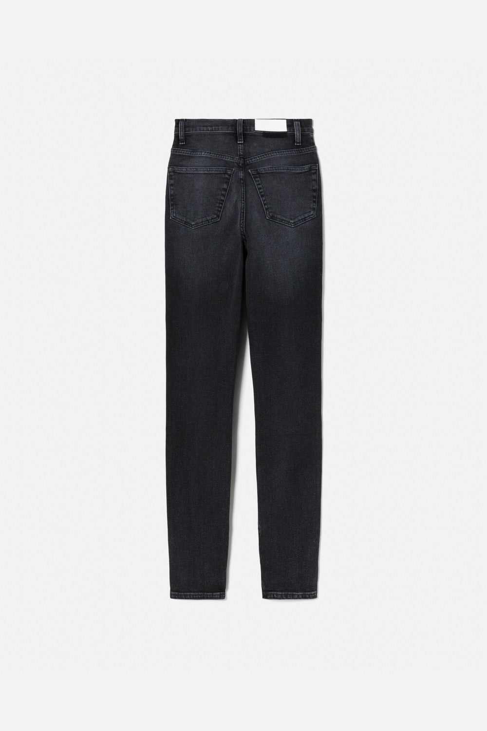 Jean Super High Drainpipe - Washed Noir