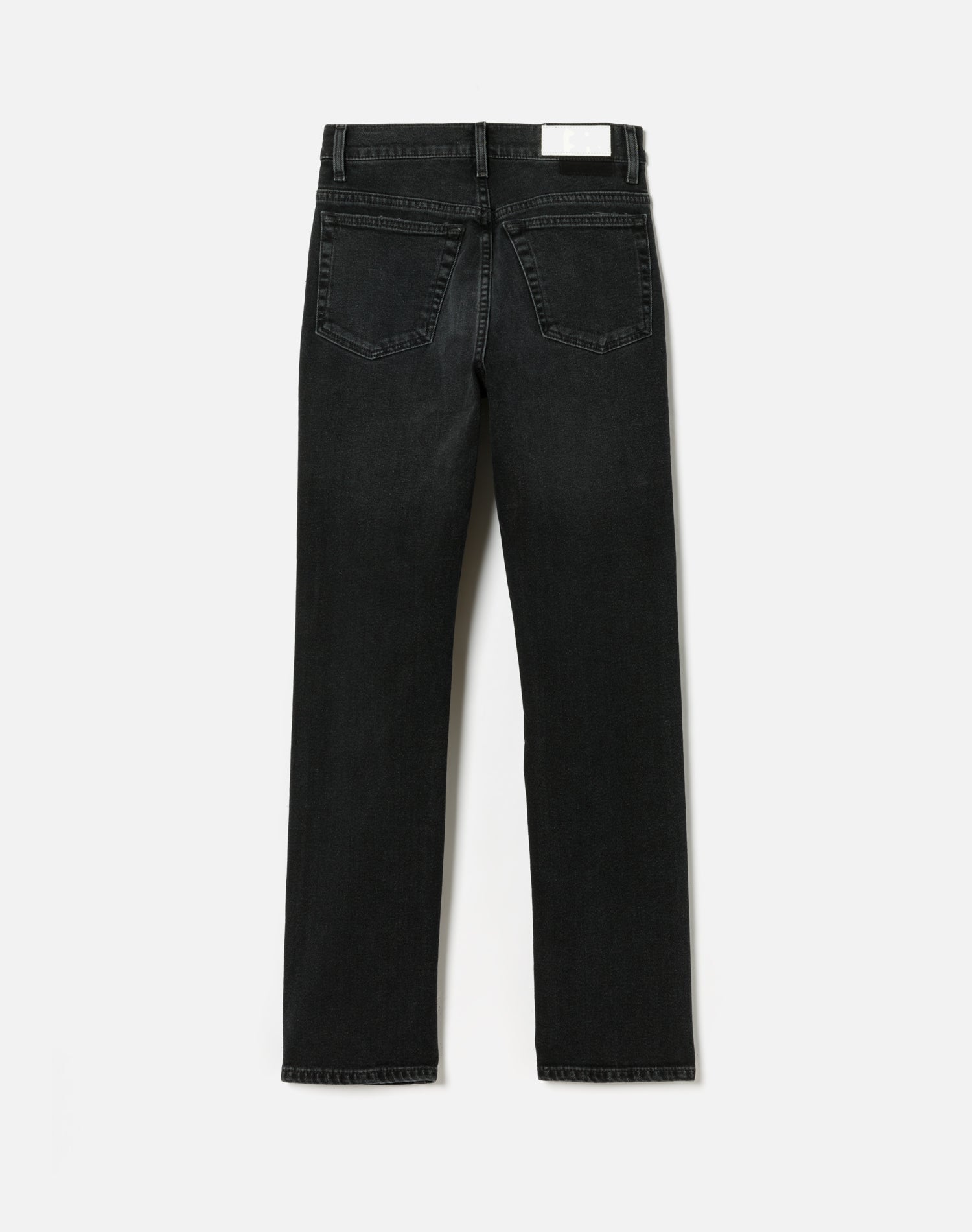 Jean 70S Straight - Washed Noir With Hol