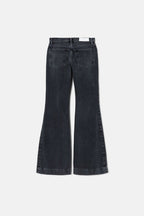 Jean 70S Low Rise Bell Bottom - Broken Black