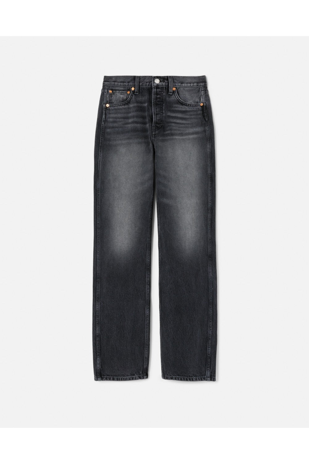 Jean 90S High Rise Loose - Active Black