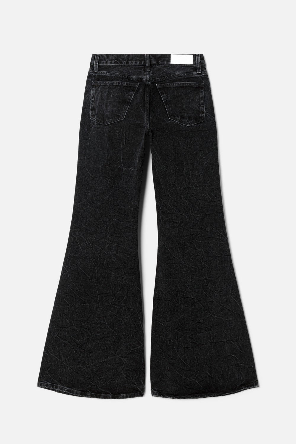 Jean Baggy Flare - Black Vein