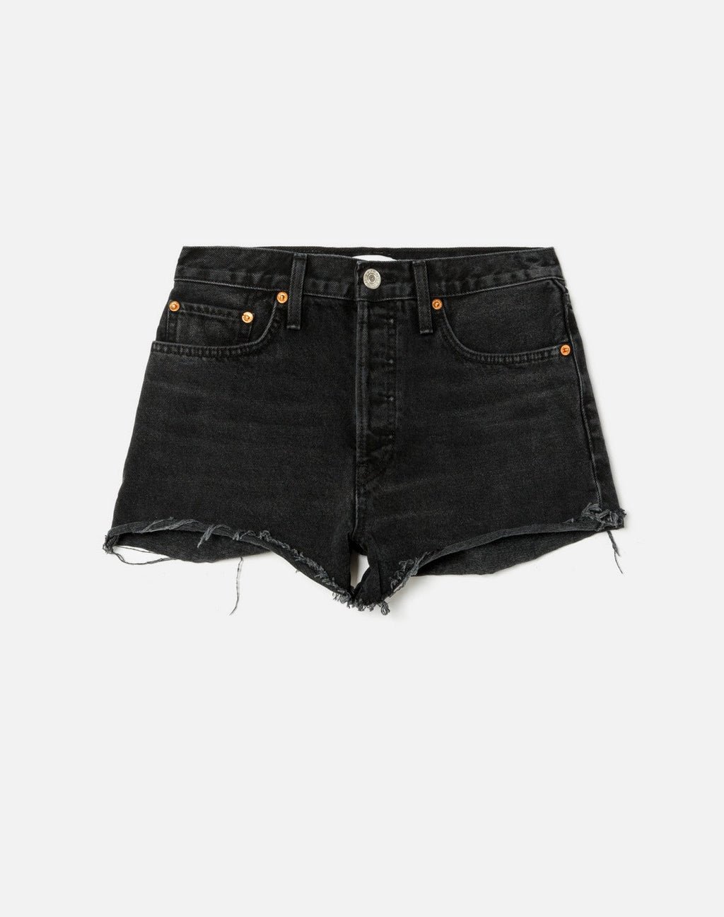 Short 70S High Rise - Broken Black