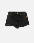Short 70S High Rise - Broken Black