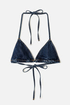 Top Denim Triangle - Faded Rider