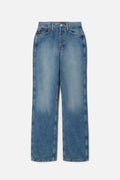 Jean 90S High Rise Loose - Mid Fade