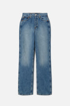 Jean 90S High Rise Loose - Mid Fade