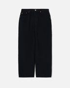 Jean Loose Crop - Black Flow