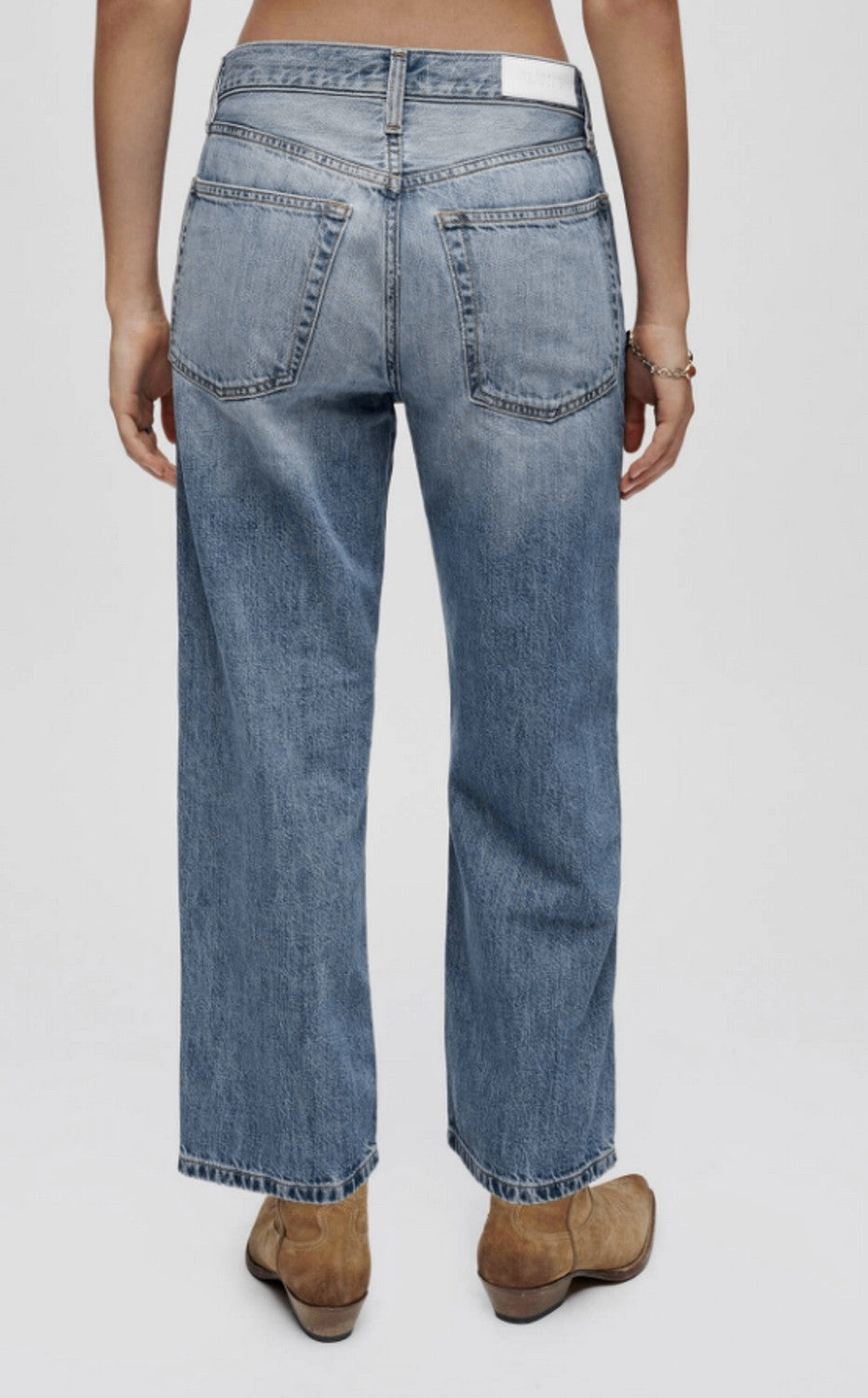 Jean Loose Crop - Vintage Flow