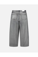 Jean Loose Crop - Grigio