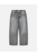 Jean Loose Crop - Grigio