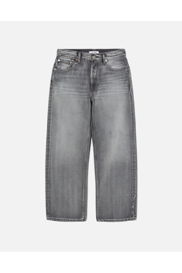 Jean Loose Crop - Grigio