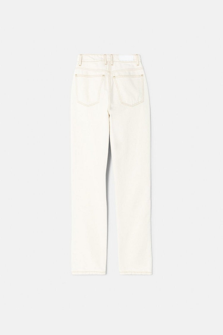Jean 70S Cigarette - Rinsed Birch