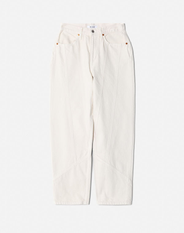 Jean Engineered Taper - Vintage White