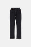 Jean 70S High Rise Skinny Boot - Washed Black