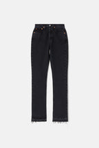 Jean 70S High Rise Skinny Boot - Washed Black
