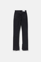 Jean 70S High Rise Skinny Boot - Washed Black