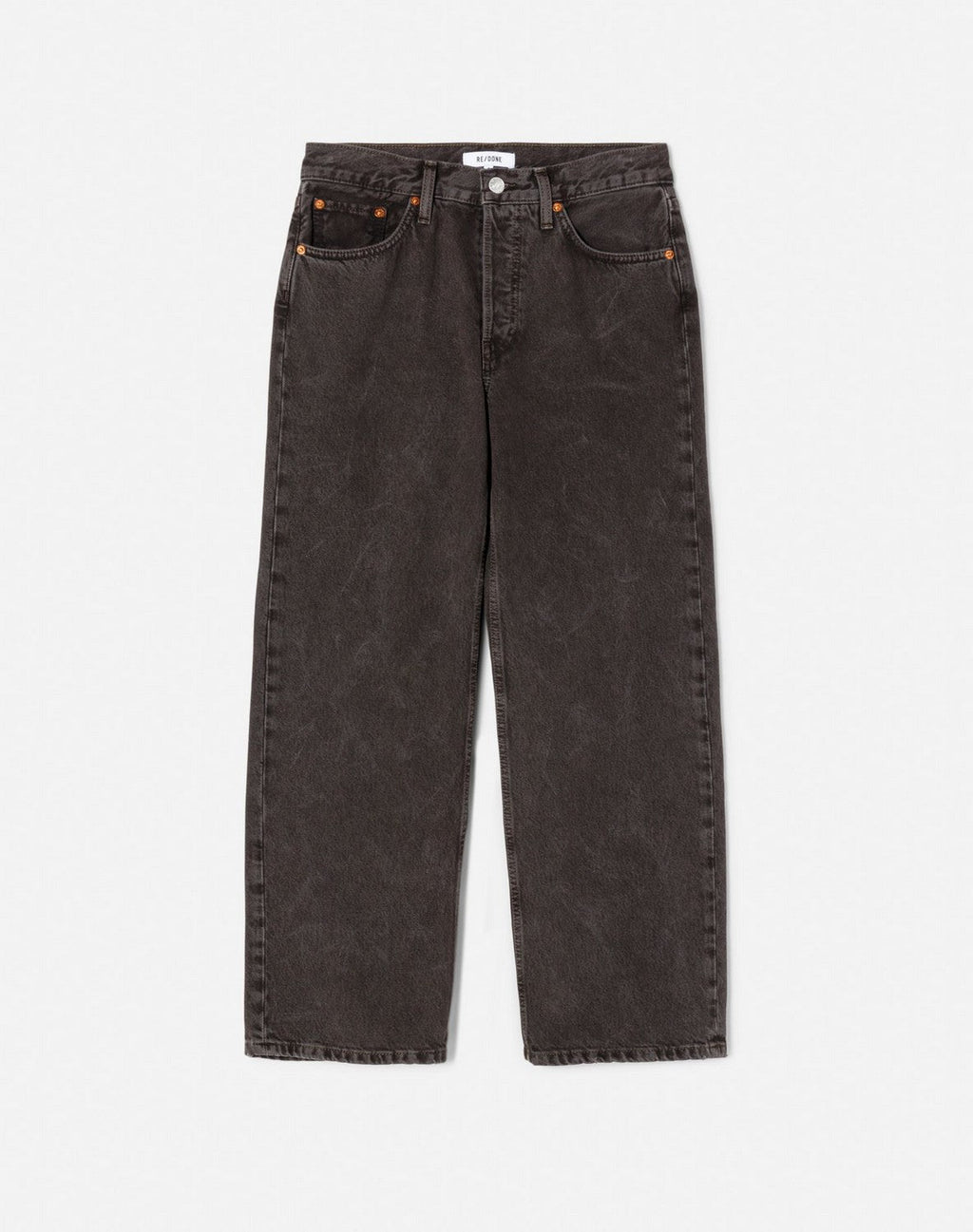 Jean Loose Crop - Cocoa