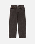 Jean Loose Crop - Cocoa