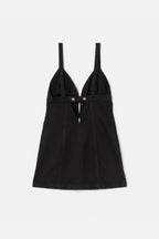 Robe Seamed Shift - Black