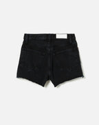 Short 70S High Rise - Midnight Black