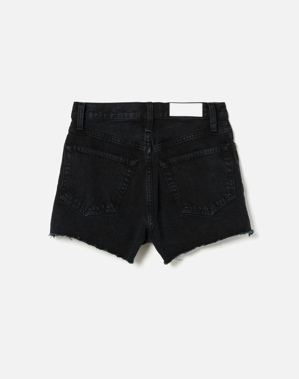 Short 70S High Rise - Midnight Black