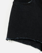 Short 70S High Rise - Midnight Black