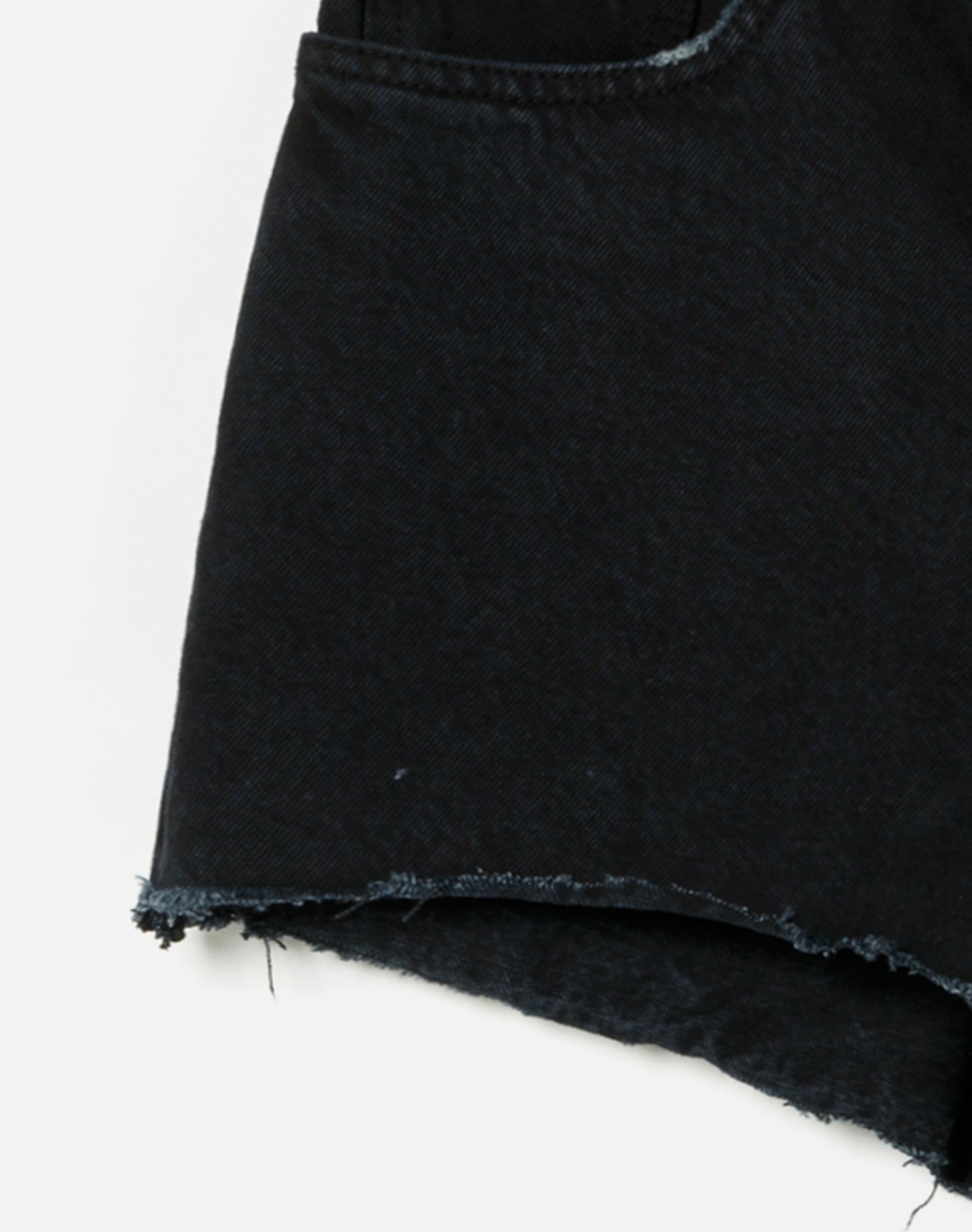 Short 70S High Rise - Midnight Black