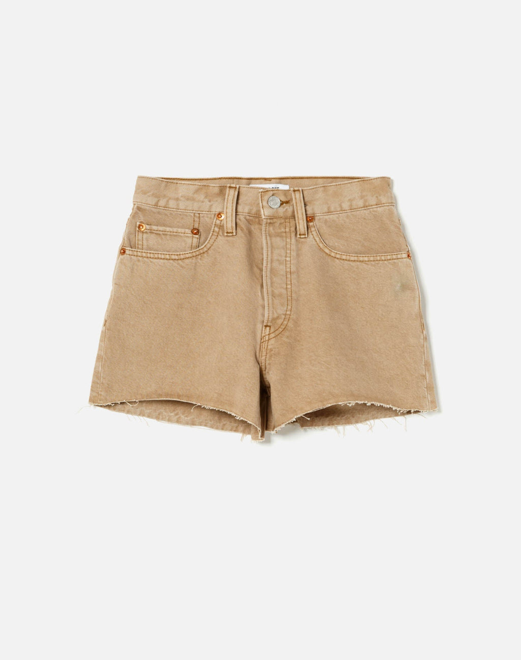 Short 70S High Rise - Washed Khaki
